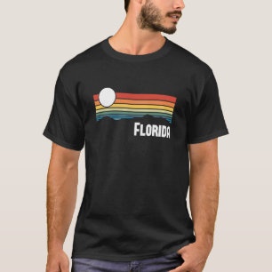 Florida Vintage Sunset 80s Retro Summer State USA T-Shirt