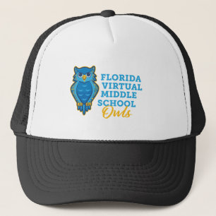 Florida Virtual Elementary School Sharks Trucker Hat