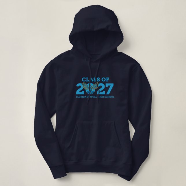 Florida Virtual HS, Class of 2027 Women's Hoodie (Design Front)