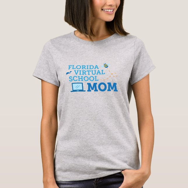 Florida Virtual School Mum T-Shirt (Grey) (Front)