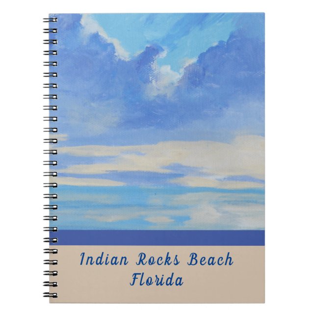 Florida Watercolor Photo Notebook (Front)