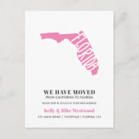 FLORIDA We've moved New address New Home 