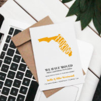 FLORIDA We've moved New address New Home   