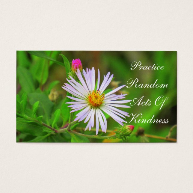 Florida Wildflower Random Acts of Kindness Card (Front)