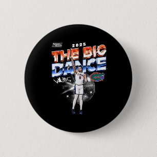 Florida Will Richard Ncaa Final Four 2025 Men's Sk 6 Cm Round Badge