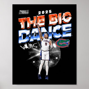 Florida Will Richard Ncaa Final Four 2025 Men's Sk Poster