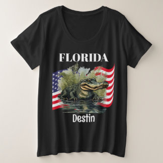 Florida Women's Dark Plus Size T-Shirt