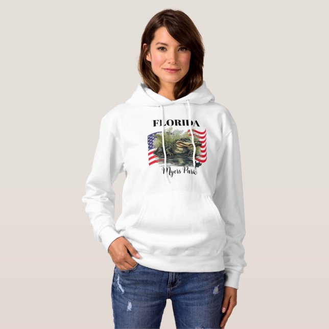 Florida Women's Pullover Hoodie (Front Full)