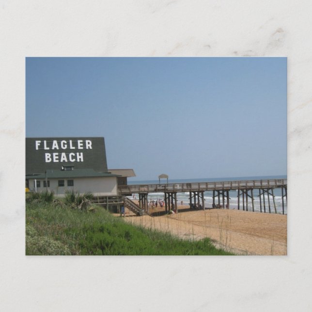 floridaflaglerpier postcard (Front)