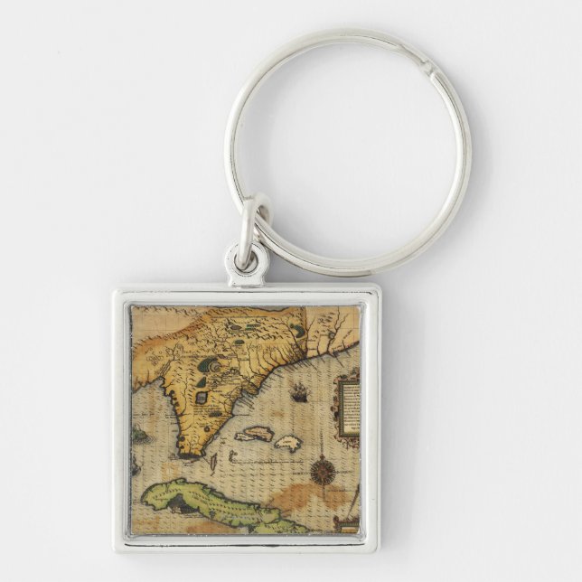 FloridaPanoramic MapFlorida Key Ring (Front)