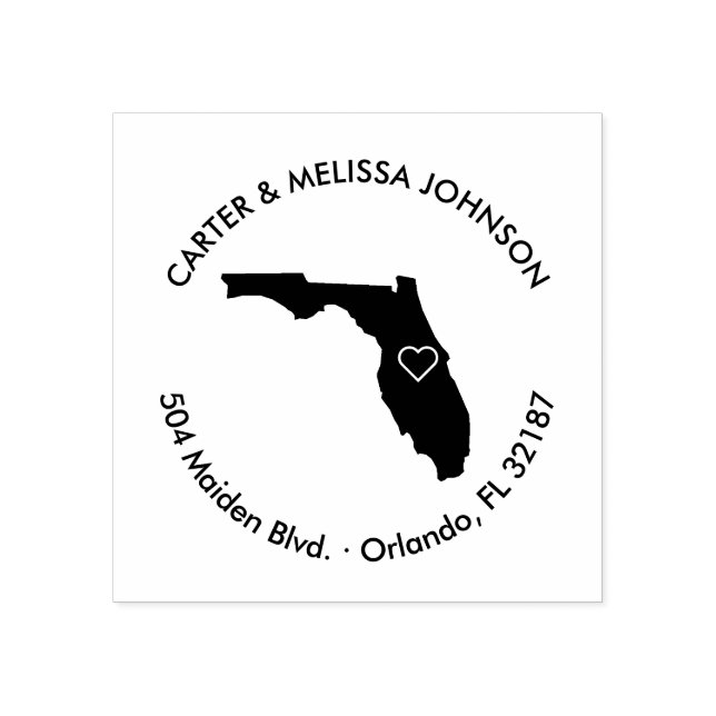 Floriday State Return Address Stamp (Imprint)