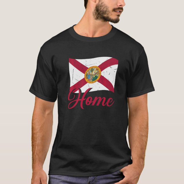Floridian Home State Florida Native T-Shirt (Front)