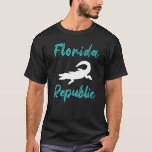 Floridian Native Florida Born Florida Republic 1 T-Shirt