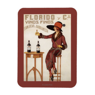 Florido Vinos Finos - Sanlucar de Barrameda Magnet