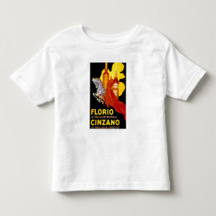 Florio Cinzano Vintage PosterEurope Toddler T-Shirt
