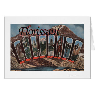 Florissant, Colorado - Large Letter Scenes