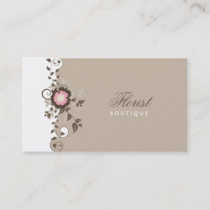Florist Boutique Business Card