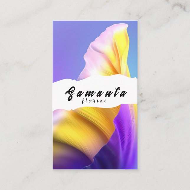 Florist Business Card (Front)