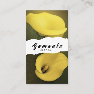Florist Business Card