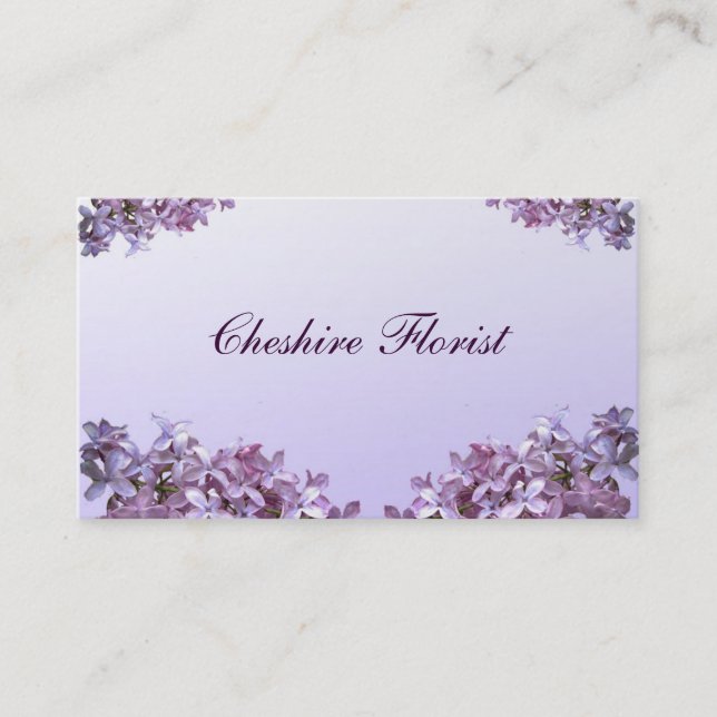Florist Business Card (Front)
