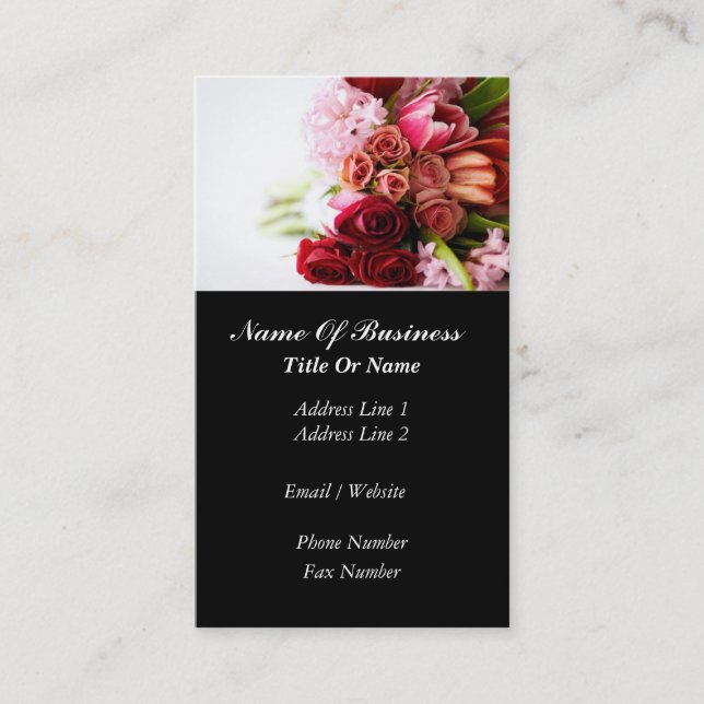 Florist Business Card (Front)