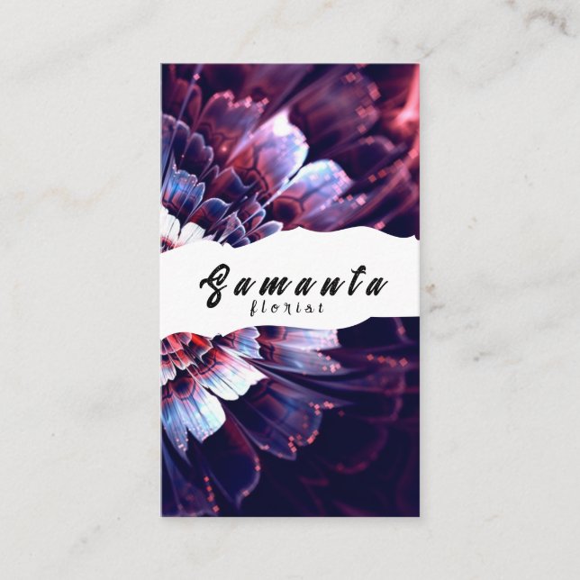 Florist Business Card (Front)