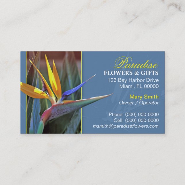 Florist Business Card (Front)