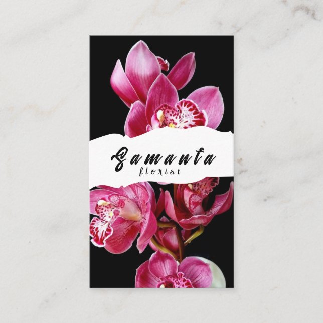 Florist Business Card (Front)