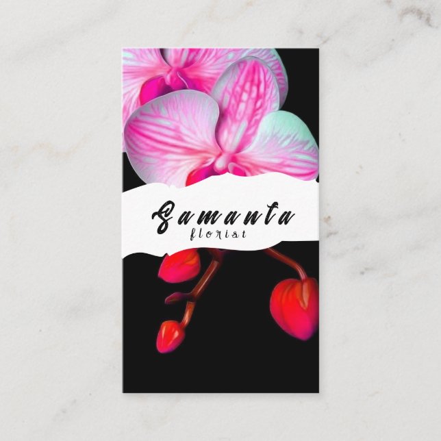 Florist Business Card (Front)