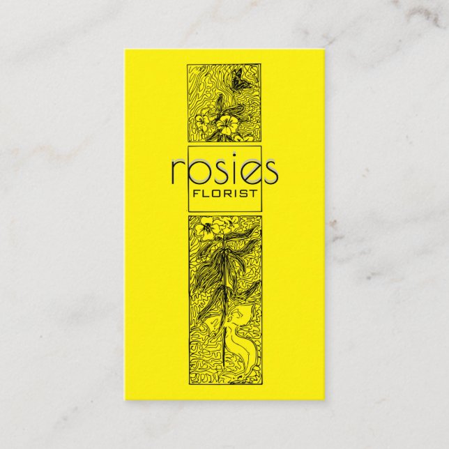 Florist Business Card (Front)