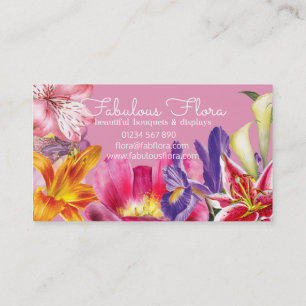 florist business card bouquets and displays 3