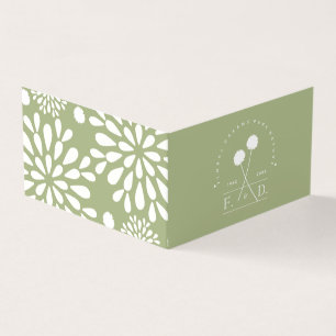 Florist Business Minimalist Card