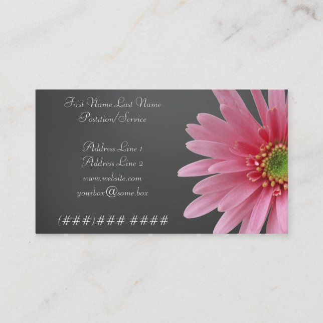 Florist Card (Front)