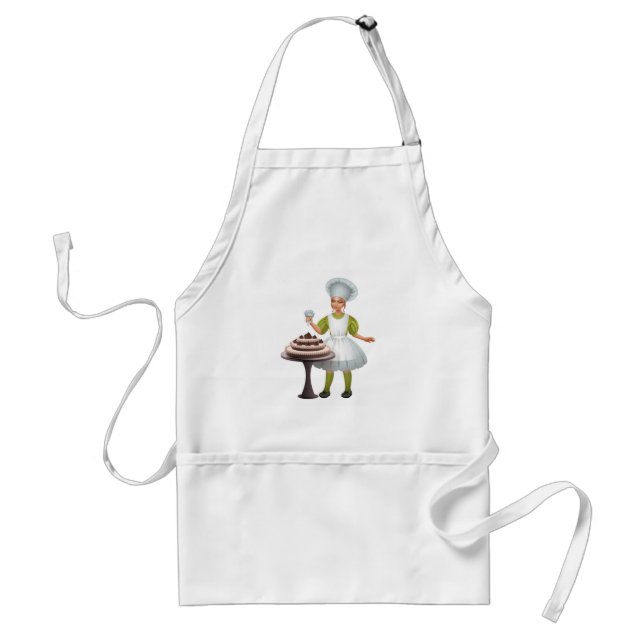 florist cook standard apron (Front)