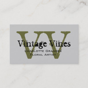 Florist Customisable Business Card