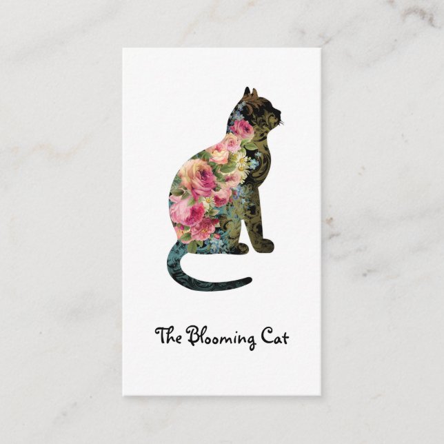 FLORIST editable Business Card (Front)