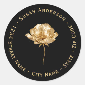 Florist & Floral Designer Return Address Label