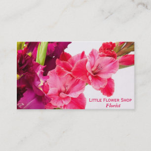 Florist Flower Shop Stylish business Business Card