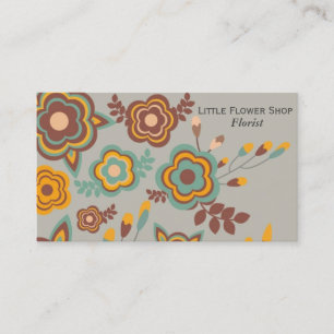 Florist Flower Shop Stylish business Business Card