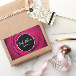 Florist, Flowers Rectangular Sticker
