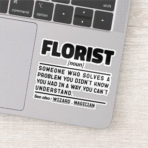 Florist Noun Definition Cute Floral Cool Floristry