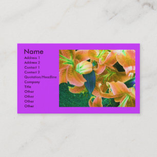 "Florist" Profile Card