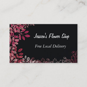 Florist Shop business card