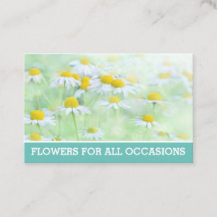 Florists & Flower Sellers Florist Business Card