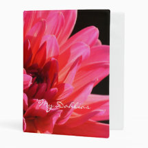 Florist's Order Book Pink Dahlia Garden Journal