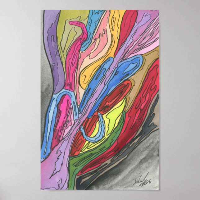 Florist's Table Poster (Front)