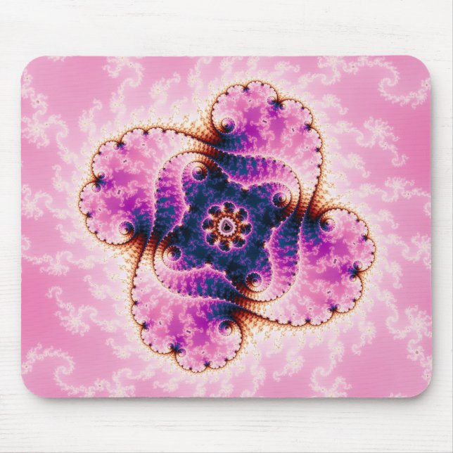 Florivet - Fractal Art Mouse Pad (Front)