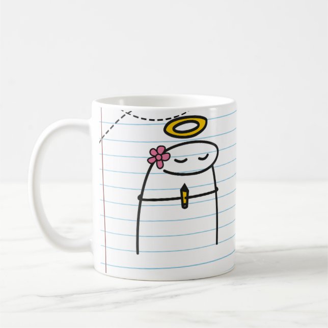 Flork Taza Maestra - Test Coffee Mug (Left)