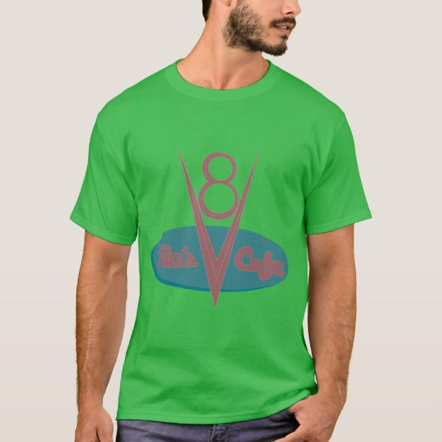 flos v8 cafe T-Shirt (Front)