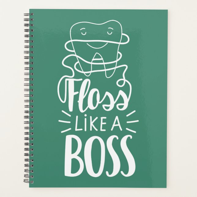 Floss Like A Boss Planner (Front)